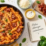 Recette chorizo : pâtes crémeuses au chorizo, prêtes en 25 minutes